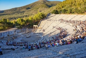 Från Aten: Dagsutflykt till Mykene, Nafplion och Epidaurus