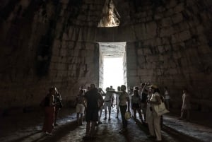 Från Aten: Dagsutflykt till Mykene, Nafplion och Epidaurus