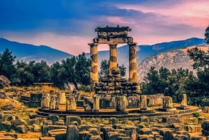 De Atenas: Delphi e Meteora: excursão de 2 dias com hotel