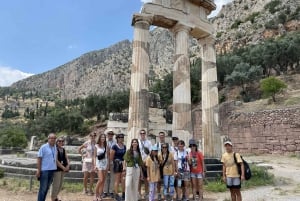 Fra Athen: Guidet heldagsutflukt til det arkeologiske området i Delfi