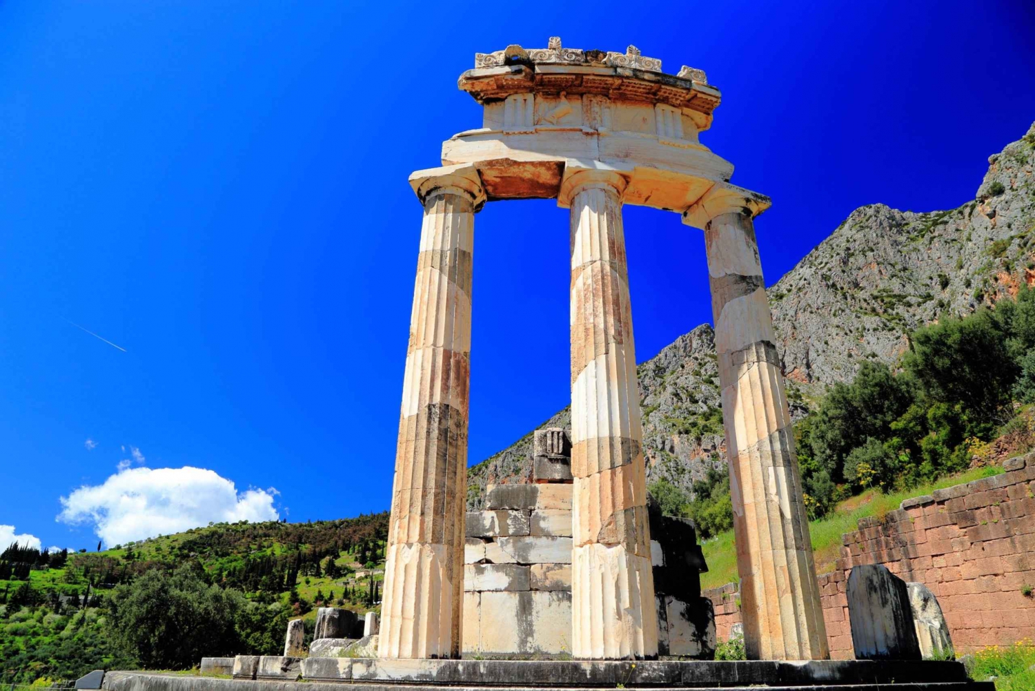 Vanuit Athene: Delphi dagtrip met audiogids