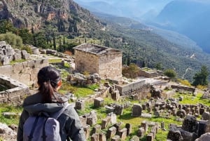 Vanuit Athene: Delphi dagtrip met audiogids