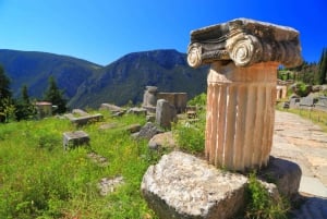 De Atenas: Viagem de 1 dia a Delfos com guia de áudio