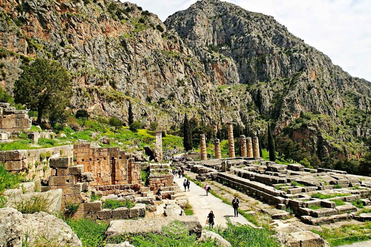 Z Aten: prywatna wycieczka po Delphi z porą lunchu