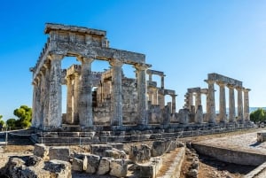 From Athens: Ferry to Aegina & Temples Private Day Trip