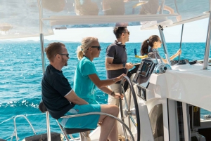 Athens Full-day cruise with a sailing catamaran