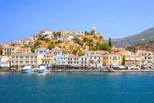 Au départ d'Athènes : Croisière d'une journée à Hydra, Poros et Égine avec déjeuner