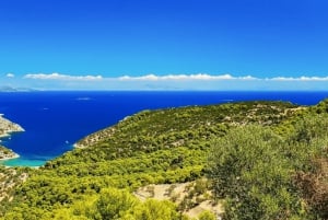 Au départ d'Athènes : Croisière d'une journée à Hydra, Poros et Égine avec déjeuner