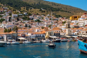 Ateenasta: Hydra, Poros ja Aegina -päiväristeily lounaalla.