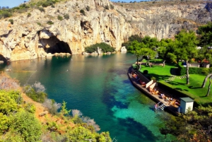 From Athens: Lake Vouliagmeni Spa & Temple of Poseidon Tour