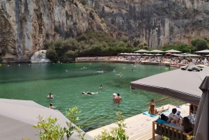 From Athens: Lake Vouliagmeni Spa & Temple of Poseidon Tour