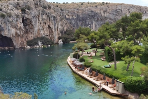 From Athens: Lake Vouliagmeni Spa & Temple of Poseidon Tour