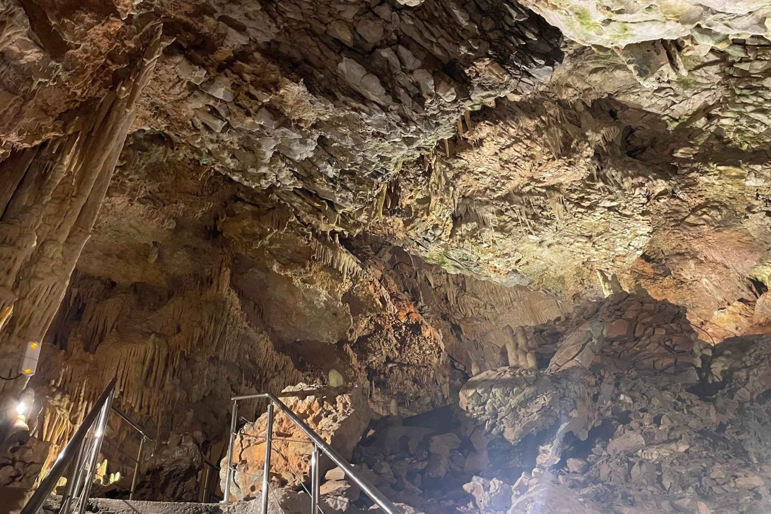 From Athens: Mani Private Day Tour with Diros Caves