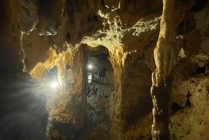 Från Aten: Privat dagstur till Mani med Dirosgrottorna