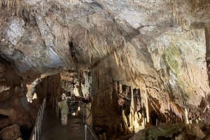 Från Aten: Privat dagstur till Mani med Dirosgrottorna