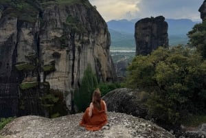 Vanuit Athene: Dagtrip Meteora Grotten & Kloosters per trein
