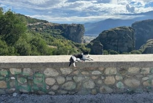 Från Aten: Meteora grottor och kloster dagsutflykt med tåg