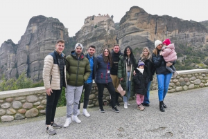 Atenas: Excursión de un día a Meteora con audioguía y opción de almuerzo