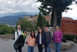 From Athens: Meteora Caves & Monasteries Day Trip by Train