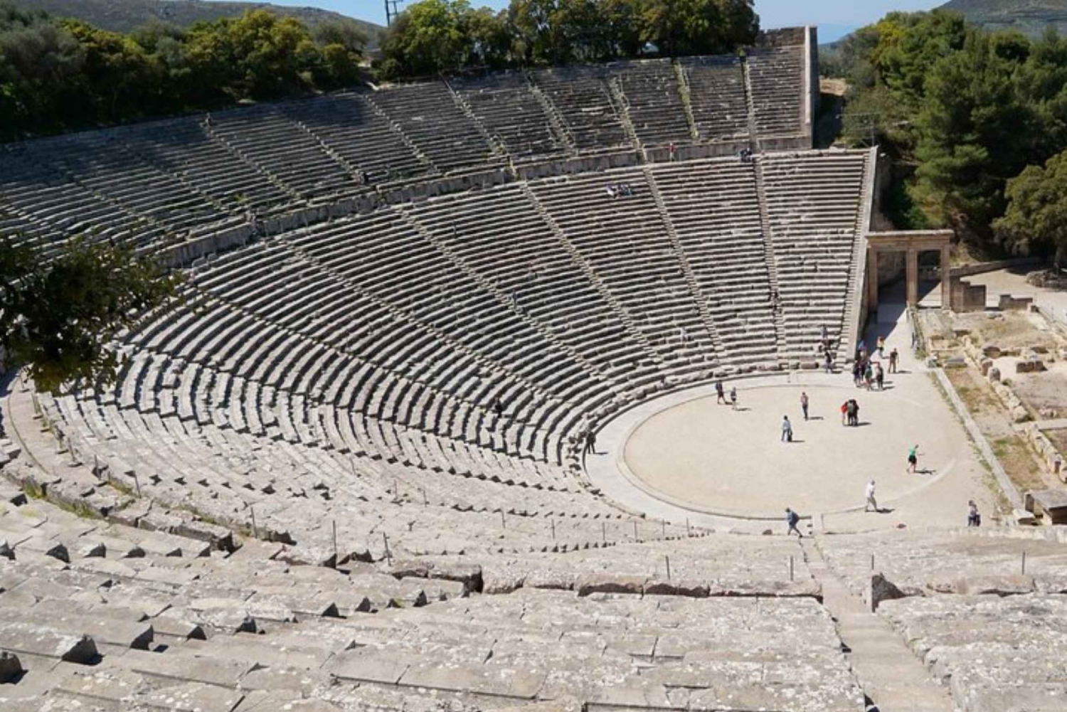 Från Aten: Mykene, Epidaurus, Korint och Nafplio