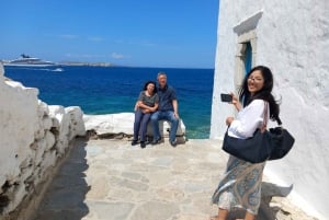 Z Aten: 1-dniowa wycieczka na Mykonos z biletami na prom
