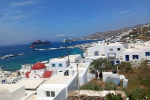 Z Aten: 1-dniowa wycieczka na Mykonos z biletami na prom