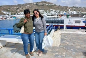 Von Athen aus: Tagestour nach Mykonos mit Tickets für die Fähre