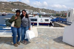 De Atenas: Viagem de 1 dia a Mykonos com ingressos de balsa