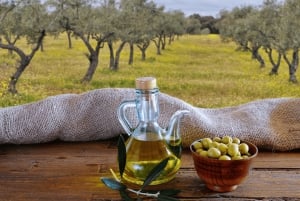 Z Aten: Prywatna jednodniowa wycieczka do produkcji oliwy z oliwek i wina