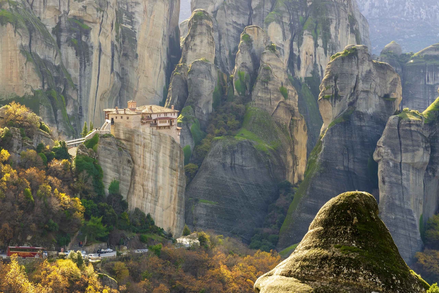 From Athens: one day tour to Meteora by bus