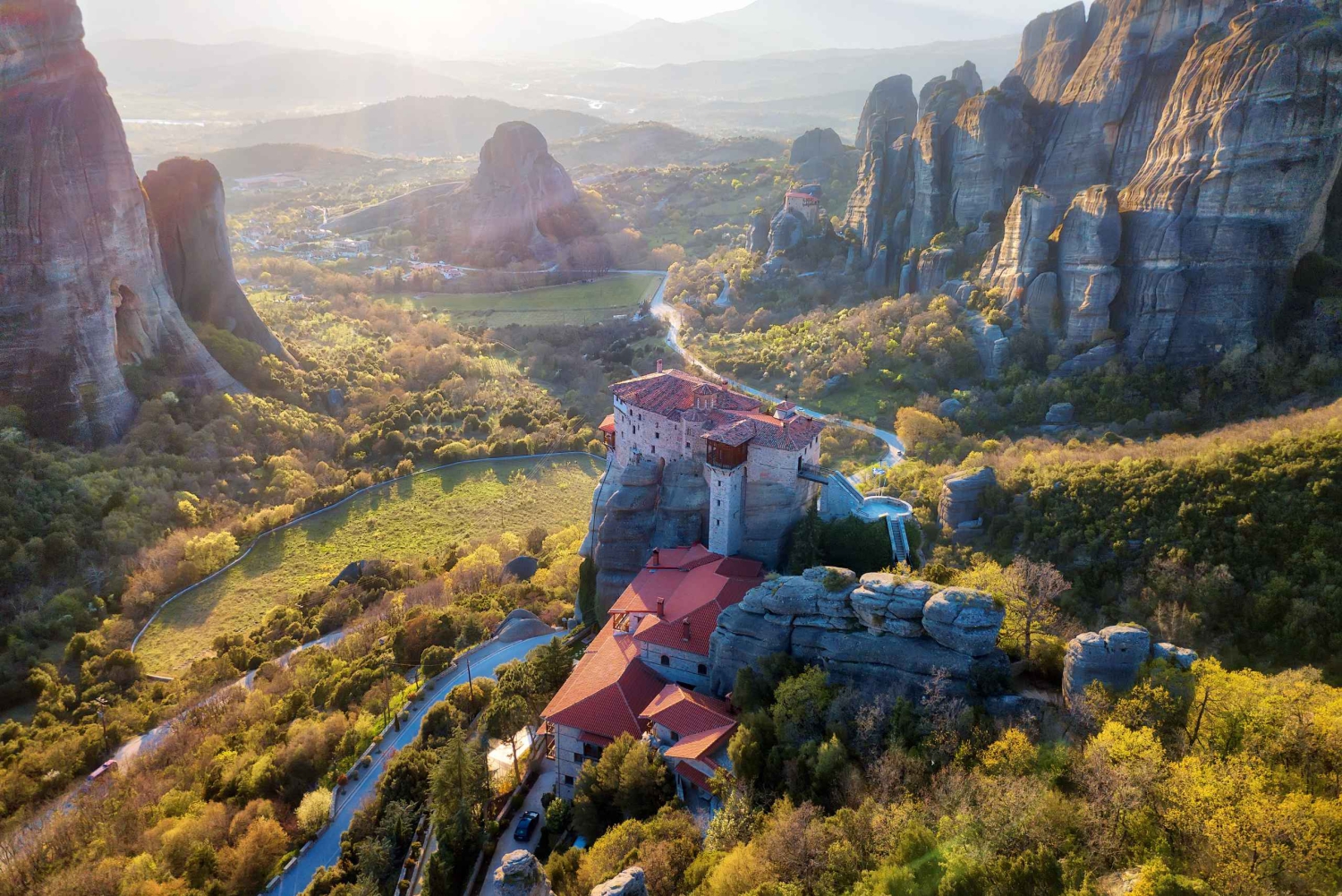 Fra Athen eller Pireus: Meteora Heldags privat tur