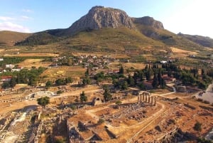 Fra Athen: Privat tur til det bibelske Korinth og kanalen