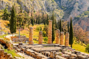 Från Aten: Privat roadtrip till Delphi