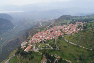 Från Aten: Privat roadtrip till Delphi