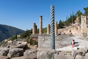Visite privée de Delphes et du village d'Arachova depuis Athènes