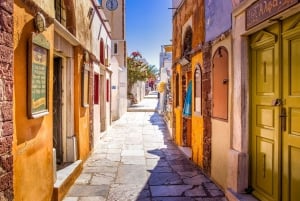 Au départ d'Athènes : Excursion d'une journée à Santorin avec baignade