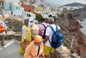 Au départ d'Athènes : Excursion d'une journée à Santorin avec baignade