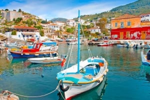 Fra Athen: Heldagskrydstogt på Saronic Islands med VIP-sæder