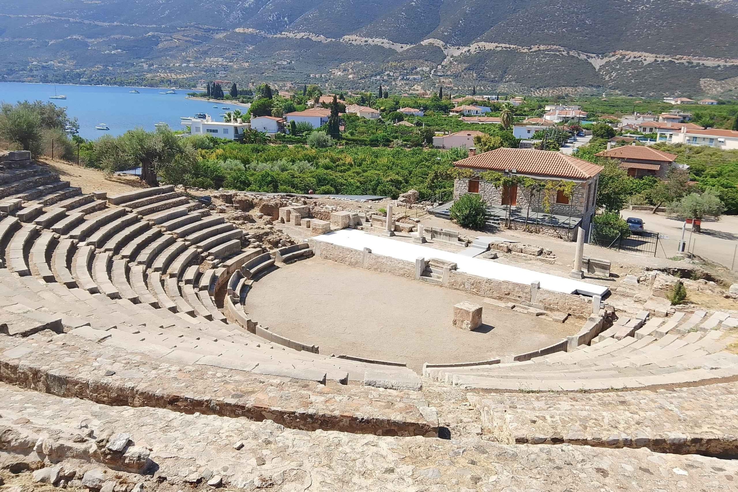 From Athens Sea Kayak Sunken City of Epidaurus