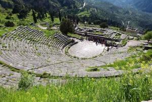 Fra Athen: Dagstur til Apollons tempel og oraklet i Delfi