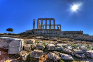 Z Aten: wycieczka z przewodnikiem po świątyni Posejdona i przylądku Sounion