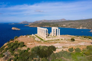 Von Athen aus: Halbtagestour zum Tempel des Poseidon und zum Kap Sounio