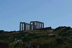 From Athens: Transport and Optional Guided Tour of Sounion