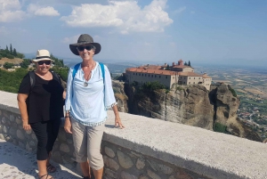 From Athens: Trip to Meteora by Train with Overnight Stay