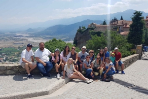 From Athens: Trip to Meteora by Train with Overnight Stay