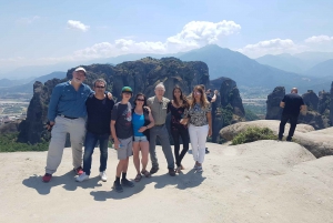 From Athens: Trip to Meteora by Train with Overnight Stay