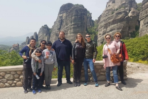 From Athens: Trip to Meteora by Train with Overnight Stay