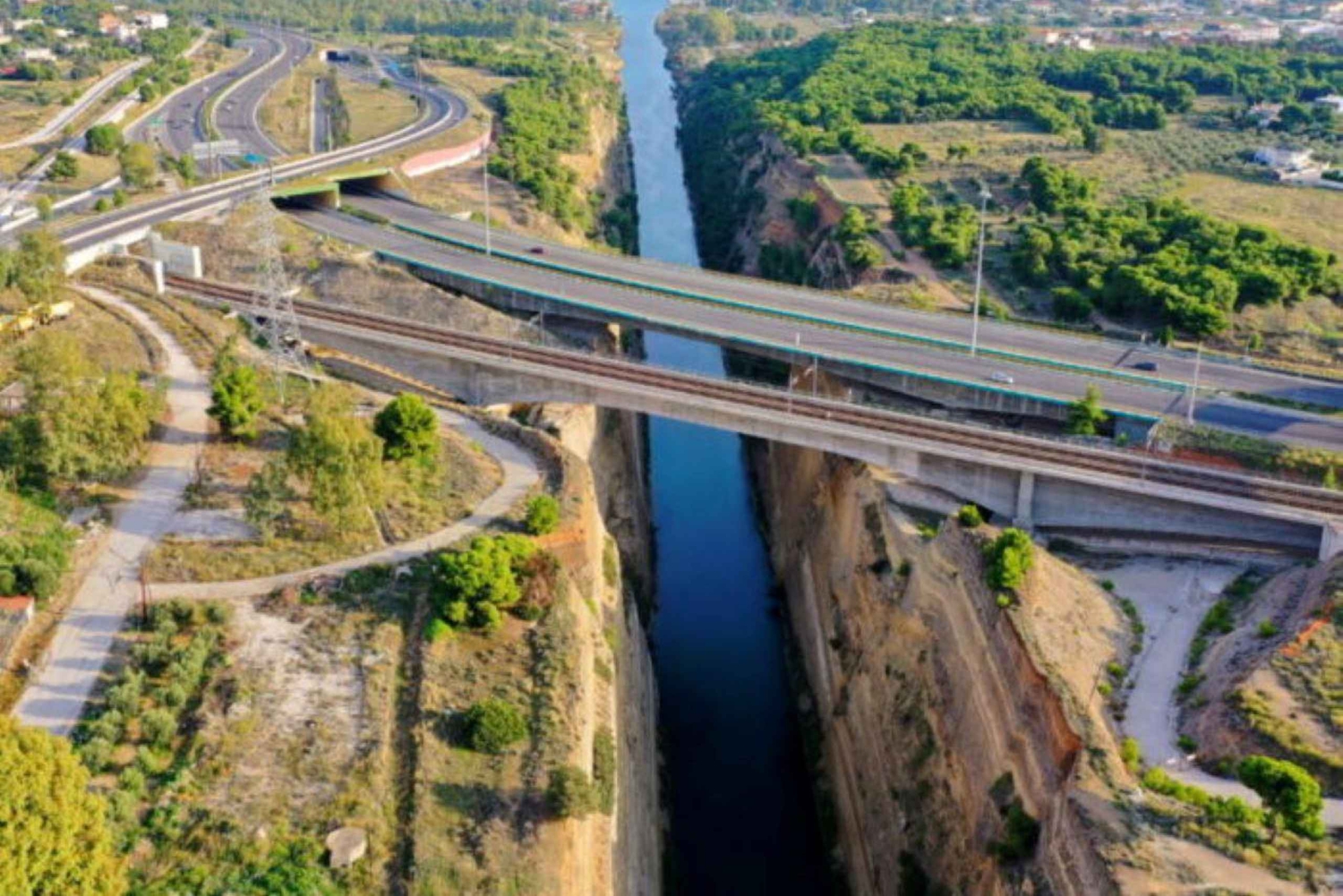 Från Aten: Vinvägar privat tur med vinprovning