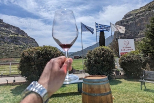 Från Aten: Vinvägar privat tur med vinprovning