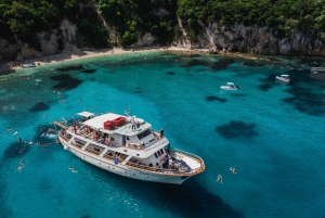 From Benitses/Lefkimmi: Blue Lagoon & Papanikolis Cruise